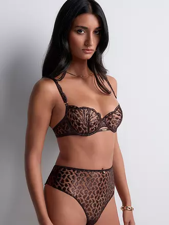 AUBADE | BH mit Bügel BH HALBSCHALE CRAZY IN LOVE satin brown | 